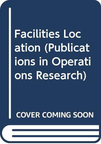 Image d'archives pour Facilities location: Models & methods (Publications in operations research series) mis en vente par John Chandler Books
