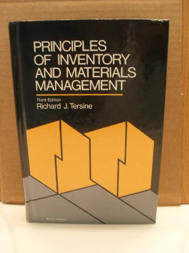9780444011626: Principles of Inventory and Materials Management