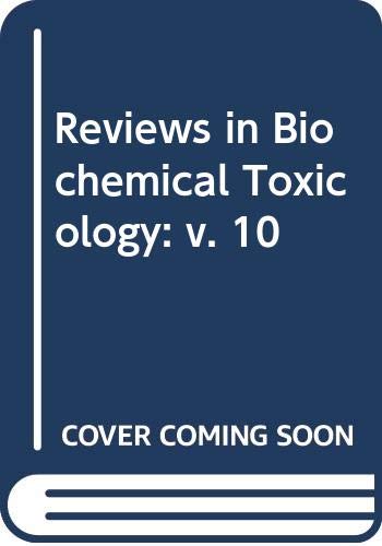 Stock image for Reviews in Biochemical Toxicology for sale by Basi6 International