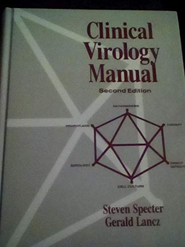 Stock image for Clinical Virology Manual, Second Edition for sale by HPB-Red