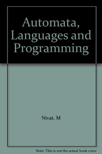 9780444104267: Automata, Languages and Programming [Gebundene Ausgabe] by Nivat, M