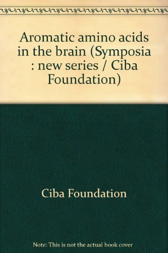 9780444150196: Aromatic amino acids in the brain (Ciba Foundation symposium)