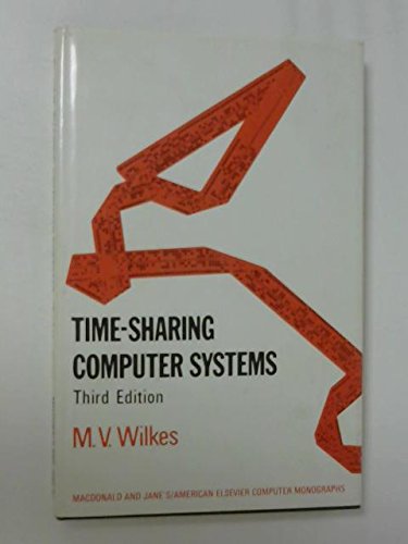 Beispielbild fr Time-Sharing Computer Systems zum Verkauf von Ammareal