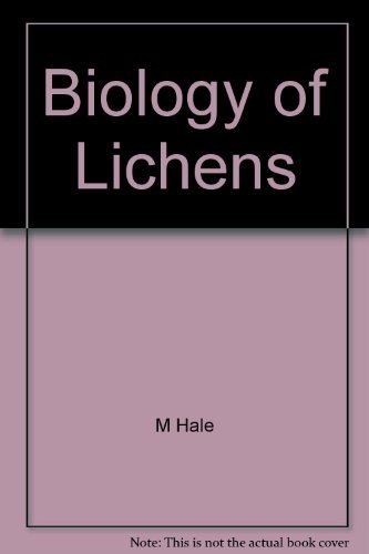 9780444195302: Biology of Lichens [Paperback] by M Hale