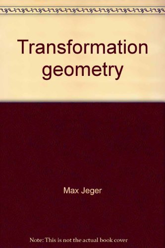 Imagen de archivo de Transformation Geometry a la venta por The Second Reader Bookshop