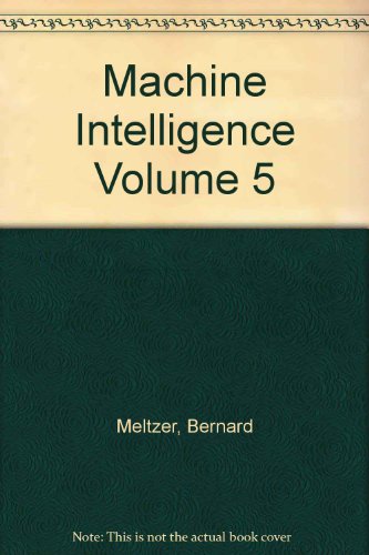 Stock image for Machine Intelligence Volume 5 for sale by Ammareal