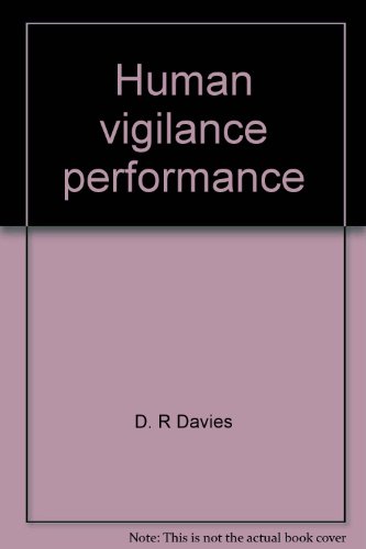 Stock image for Human vigilance performance for sale by Wonder Book