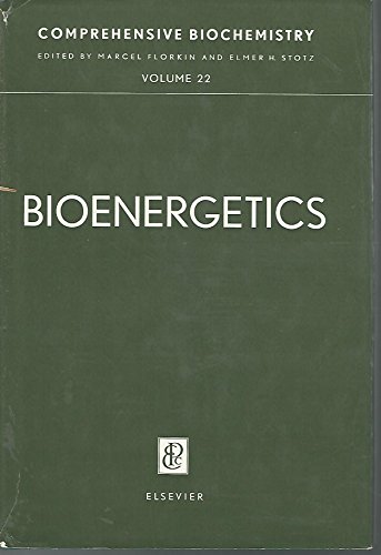 Imagen de archivo de Comprehensive Biochemistry: Bioenergetics, Vol. 22 a la venta por The Book Exchange
