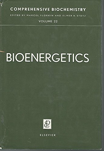 Comprehensive Biochemistry: Bioenergetics, Vol. 22