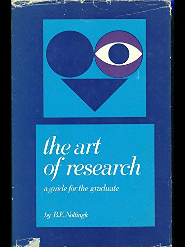 9780444404244: Art of Research: A Guide for the Graduate