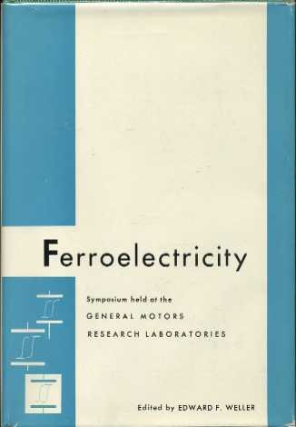 Imagen de archivo de Ferroelectricity a la venta por Zubal-Books, Since 1961