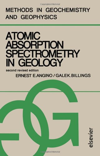 Stock image for Atomic Absorption Spectrometry in Geology for sale by Wonderland Books