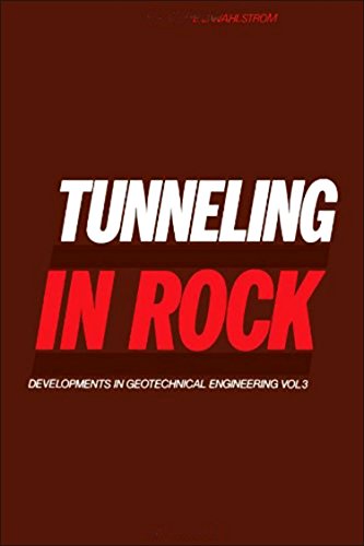 Beispielbild fr Tunneling in rock, (Developments in geotechnical engineering) zum Verkauf von Books Unplugged