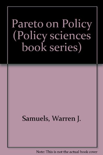 Beispielbild fr Pareto on policy. zum Verkauf von Kloof Booksellers & Scientia Verlag