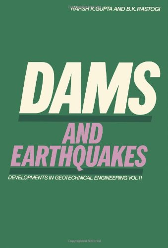 Beispielbild fr DEVELOPMENTS IN GEOTECHNICAL ENGINEERING 11: DAMS AND EARTHQUAKES. zum Verkauf von Cambridge Rare Books