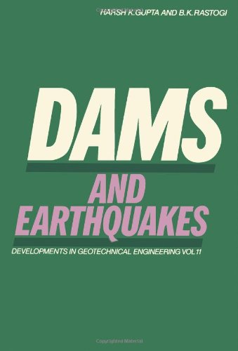 Stock image for Dams and Earthquakes for sale by Better World Books Ltd