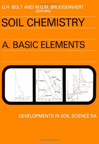 Soil chemistry : A. Basic elements. Developments in soil science ; 5A