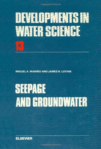 9780444419750: Seepage and Groundwater: Volume 13