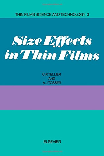 Beispielbild fr Size Effects in Thin Films (Thin films science and technology) zum Verkauf von Zubal-Books, Since 1961