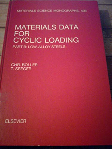 9780444428752: Materials Data for Cyclic Loading (Materials Science Monographs)