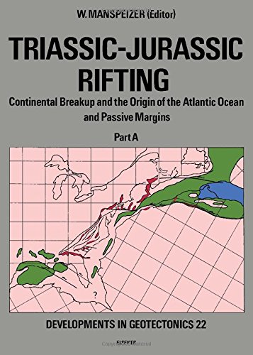 W. Manspeizer: Hrsg. Editor Triassic-Jurassic Rifting: Continental Breakup and the Origin of the Atlantic Ocean and Passive Margins (Developments in Geotectonics, Vol. 22) (2 Parts) A + B Extensive field studies on the African and North American plates during this past decade have yielded a wealth of new data and ideas about rift basins and the origin of passive margins. New surface and subsurface basins have been identified; fossils abound in strata that only recently were considered barren; oil exploration is being actively pursued in continental strata of the Richmond-Taylorsville, Sanford and Newark basins, Late Triassic marine strata have been identified in Georges Bank off the coast of Massachusetts, and the roles of wrench tectonics, successor basins and listric normal faults have challenged the classical view that these are simple extensional basins.This two part work brings together representative examples of these studies. It is not intended as an exhaustive synthesis of the - Manspeizer, W.