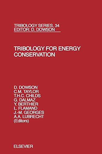 Imagen de archivo de Tribology for Energy Conservation a la venta por Ria Christie Collections