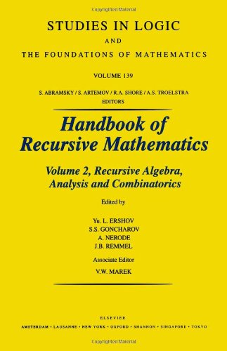 Beispielbild fr Handbook of Recursive Mathematics: Recursive Algebra, Analysis and Combinatorics zum Verkauf von Ammareal