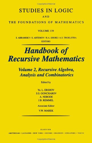 9780444501066: Recursive Algebra, Analysis and Combinatorics (Volume 2) (Studies in Logic and the Foundations of Mathematics, Volume 2)