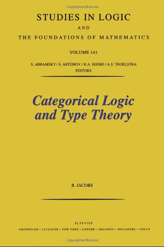 9780444501707: Categorical Logic and Type Theory: Volume 141