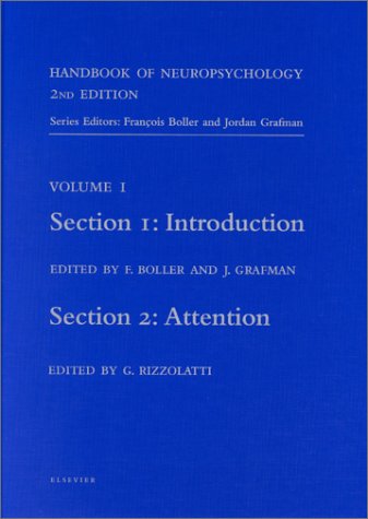 Imagen de archivo de Handbook of Neuropsychology: Introduction/Attention: Vol 1 a la venta por Revaluation Books