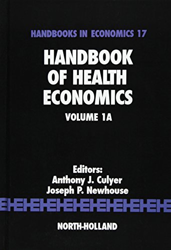 Stock image for Handbook of Health Economics (Volume 1A) for sale by Anybook.com