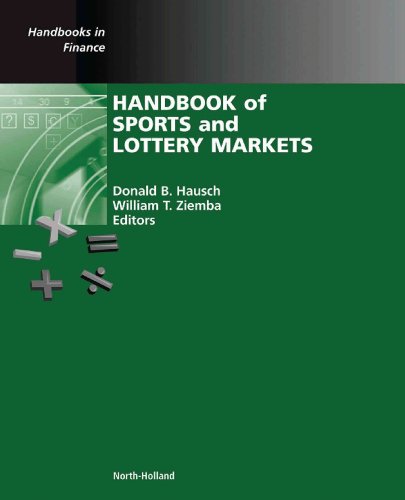 Imagen de archivo de Handbook of Sports and Lottery Markets (Handbooks in Finance) a la venta por Sheila B. Amdur