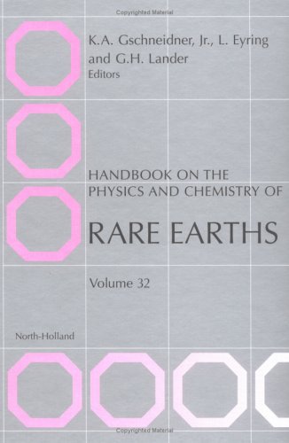 Stock image for Handbook on the Physics and Chemistry of Rare Earths: Vol 32 for sale by Revaluation Books