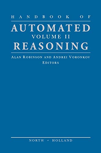 Image d'archives pour Handbook of Automated Reasoning mis en vente par Buchpark