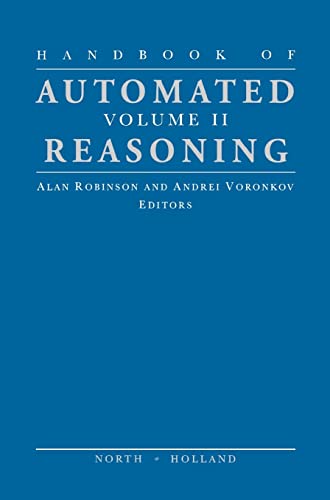 Stock image for Handbook of Automated Reasoning (Volume II) for sale by HPB-Red