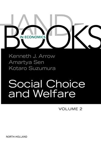Stock image for Handbook of Social Choice & Welfare,2: Volume 2 (Handbooks in Economics) for sale by Chiron Media