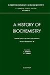 Imagen de archivo de A History of Biochemistry a la venta por Books Puddle