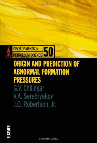 9780444510013: Origin and Prediction of Abnormal Formation Pressures