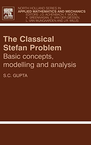 Beispielbild fr The Classical Stefan Problem zum Verkauf von Blackwell's