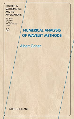 9780444511249: Numerical Analysis of Wavelet Methods: Volume 32