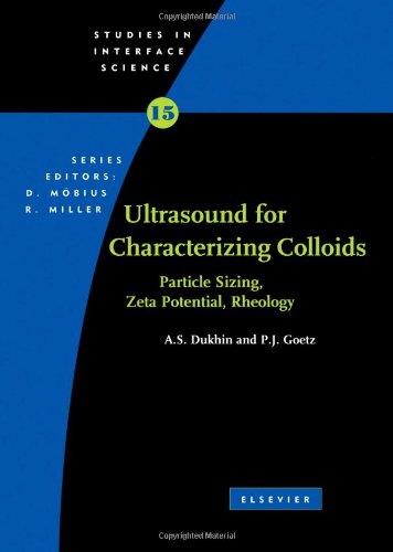 9780444511645: Characterization of Liquids, Nano- and Microparticulates, and Porous Bodies using Ultrasound: Volume 24 (Studies in Interface Science)