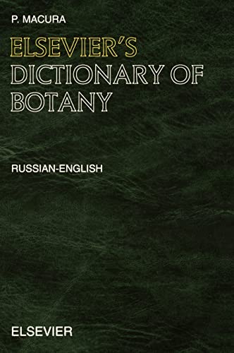 9780444512291: Elsevier's Dictionary of Botany: Russian-English