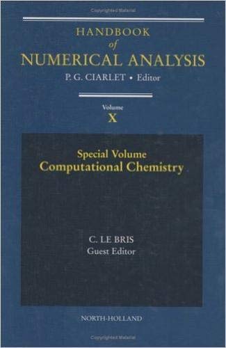 9780444512482: Computational Chemistry (Volume 10) (Handbook of Numerical Analysis, Volume 10)