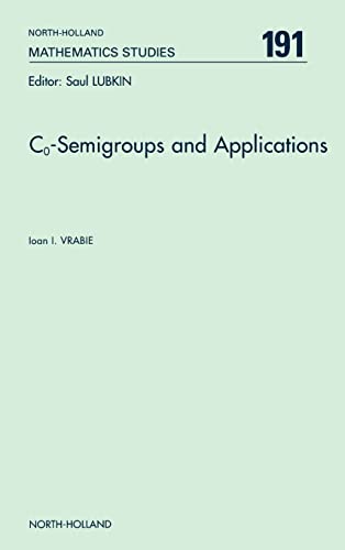 Imagen de archivo de CINFoINFSemigroups and Applications Volume 191 NorthHolland Mathematics Studies a la venta por PBShop.store US