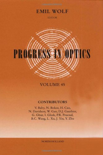 Stock image for Progress in Optics: Vol 45 for sale by Revaluation Books