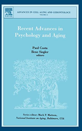 Stock image for Recent Advances in Psychology and Aging for sale by Better World Books