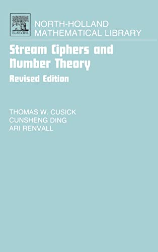 9780444516312: Stream Ciphers and Number Theory: Volume 66