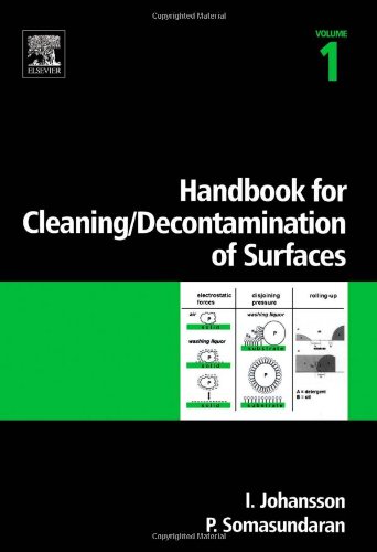 Imagen de stock para Handbook for cleaning/decontamination of surfaces