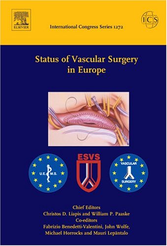 Stock image for Status of Vascular Surgery in Europe for sale by Richard Booth's Bookshop