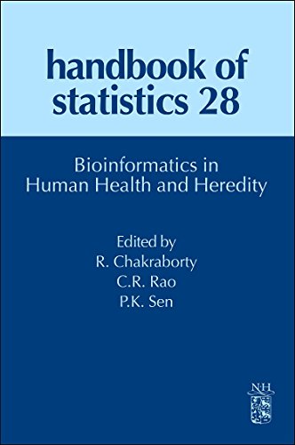 Imagen de archivo de Handbook of Statistics: Bioinformatics in Human Health and Heredity a la venta por Thomas Emig